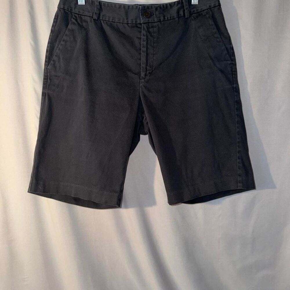 Ralph Lauren ‘Lauren’ black cotton shorts